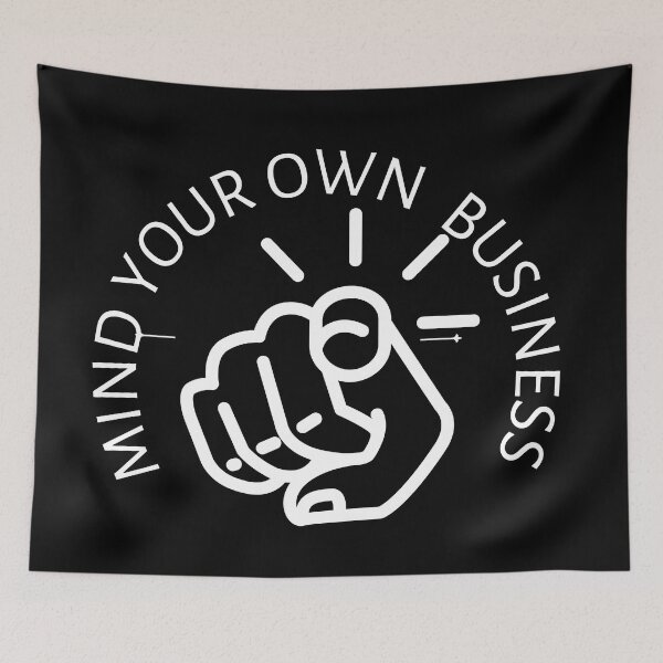 Item preview, Mind Your business designed and sold by ArtistLibrary.