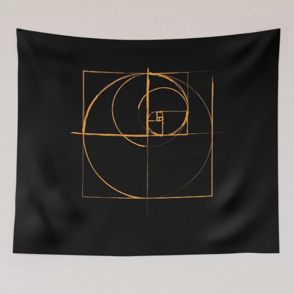 Item preview, Golden Ratio Circles and Squares designed and sold by ghost888.