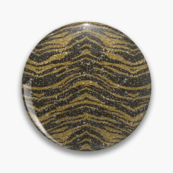 Item preview, Tiger strips Pattern Black Gold Animal Skin Giltter Pattern Gift Premium Art Apparel Essential Motivation Inspiration Joy Mood  Halloween designed and sold by DesignByHeartUK.