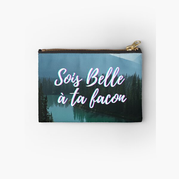 Item preview, Be beautiful in your own way - popular French quotes theme gifts  designed and sold by RebelliousRosee.