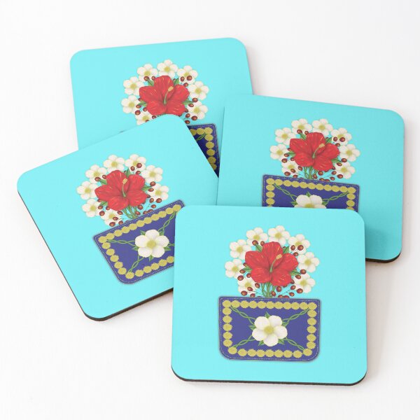 Item preview, Bouquet of flowers and red hibiscus designed and sold by deux16moulins.