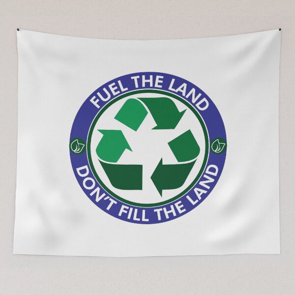 Item preview, Fuel the Land, Don't Fill the Land designed and sold by Rich Anderson.