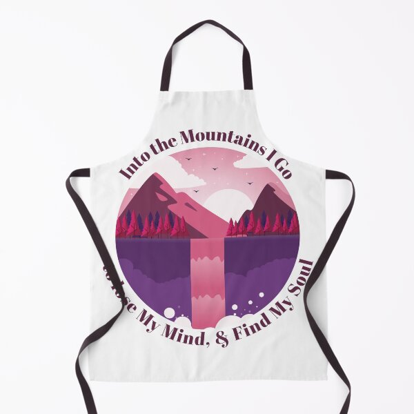 Item preview, Into The Mountains I go to lose my mind & find my soul - Magenta designed and sold by Unaiza Khalid.