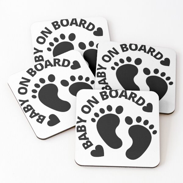 Item preview, Baby on Board  designed and sold by noyomiart.