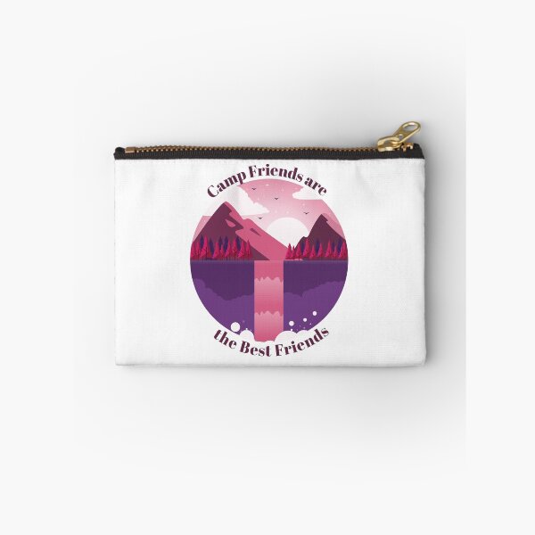 Item preview, Camp Friends are the Best Friends - MAGENTA designed and sold by Unaiza Khalid.