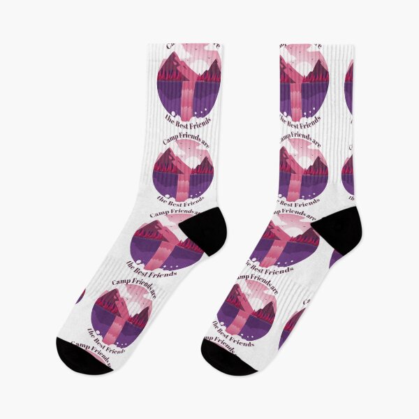 Item preview, Camp Friends are the Best Friends - MAGENTA designed and sold by Unaiza Khalid.