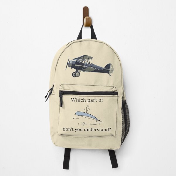 Item preview, Which part of LIFT EQUATION don't you understand? - PILOTS & AEROSPACE & AERONAUTICAL ENGINEERS BEING FUNNY, simple black typography pilot meme on white and beige background designed and sold by Kristina M.