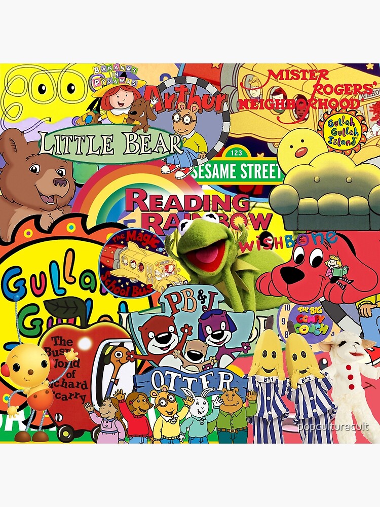 Kids shows from our Childhood Spiral Notebook for Sale by popculturecult