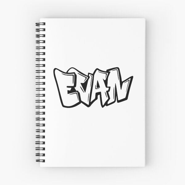 Item preview, Evan - Graffiti Name Design designed and sold by NameThatShirt.