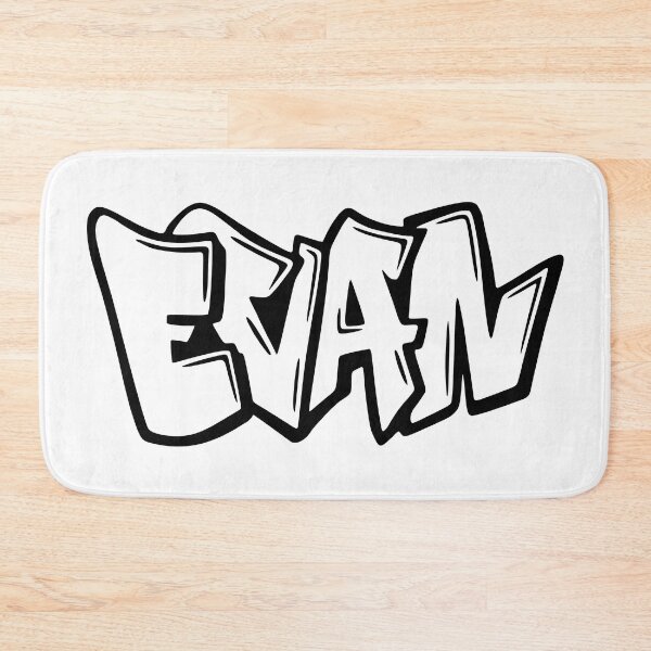 Item preview, Evan - Graffiti Name Design designed and sold by NameThatShirt.