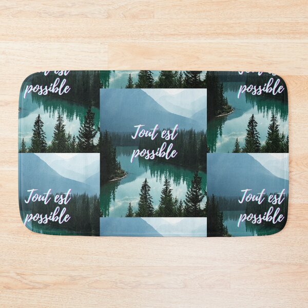 Item preview, Anything is possible - popular french quotes theme gifts  designed and sold by RebelliousRosee.