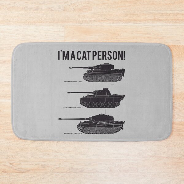 Item preview, Three German Tank Cats Img A Cat Person black Version designed and sold by FAawRay.