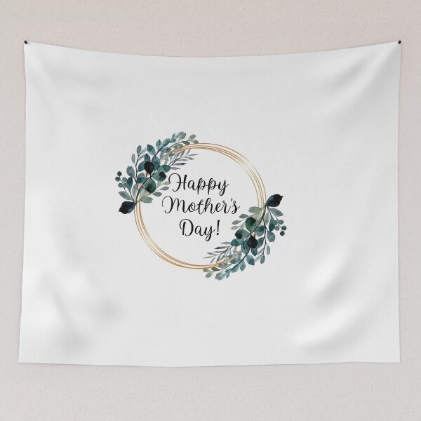 Item preview, Happy Mother's Day | Laurels with Gold Borders designed and sold by JustSeasons.