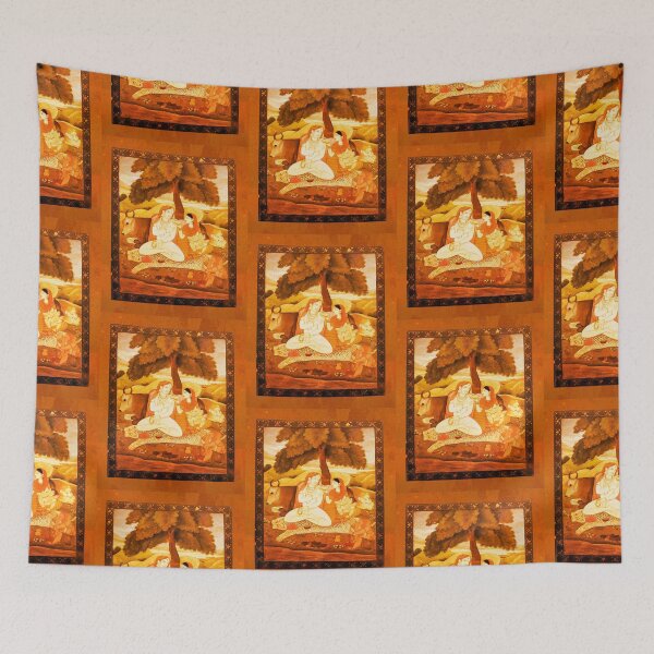 Item preview, Shiva and Pavarti Sepia art designed and sold by ZOXOFO.