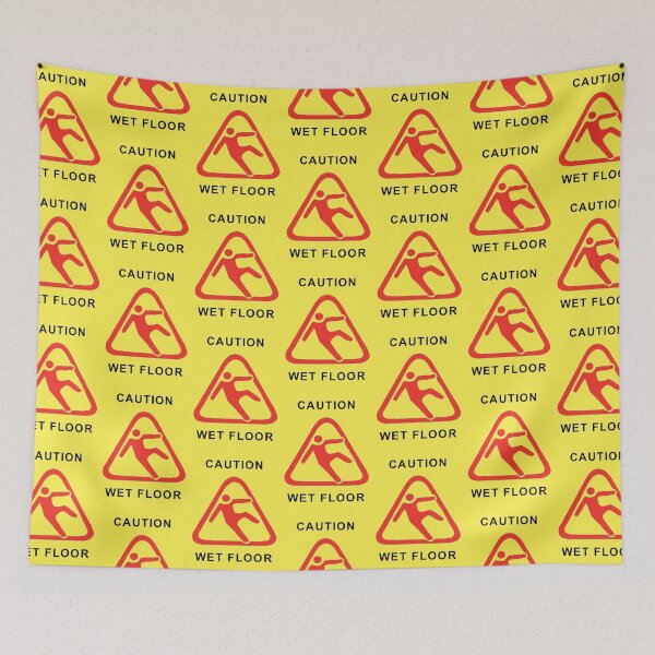 Item preview, CAUTION WET FLOOR designed and sold by b0nejuice.