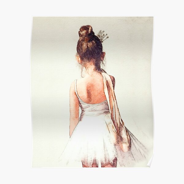 Off to Ballet Class: Sweet Ballerina Poster