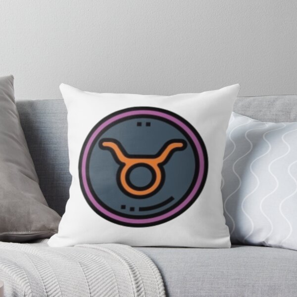 Item preview, Black taurus symbol designed and sold by Wavytarot.