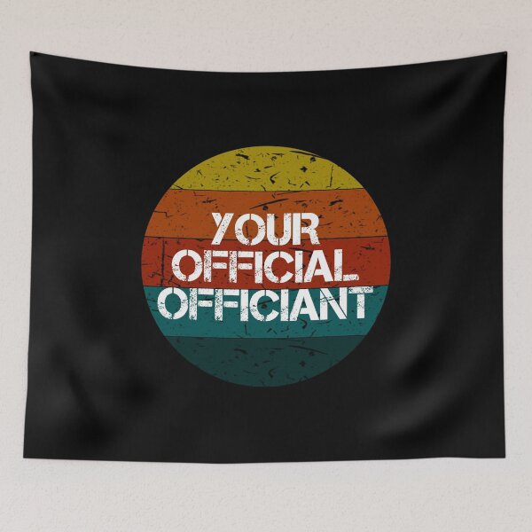 Item preview, Your Official Officiant Vintage Gifts designed and sold by rachidhaz.