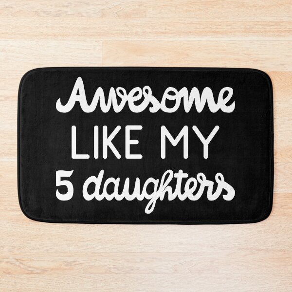 Item preview, Cool Parent - Awesome Like My Five Daughters I designed and sold by Lemon Pepper.