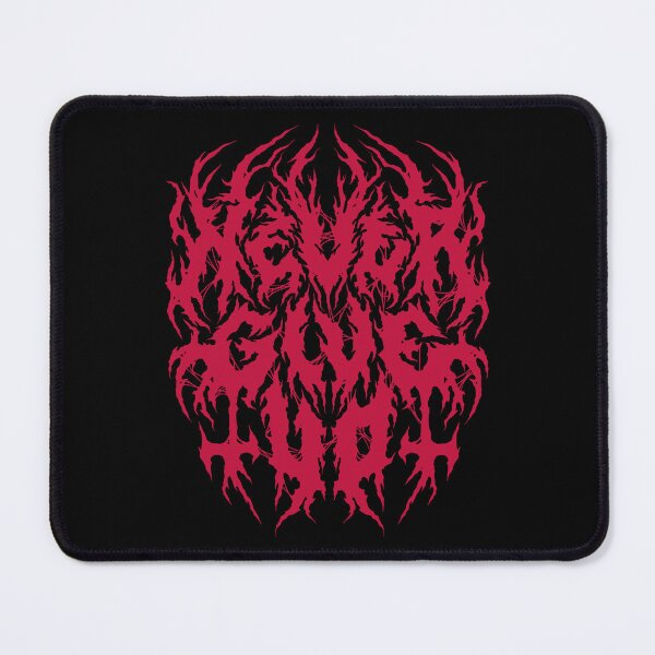 Item preview, Never Give Up - Grunge Aesthetic - 90s Black Metal designed and sold by Nemons.