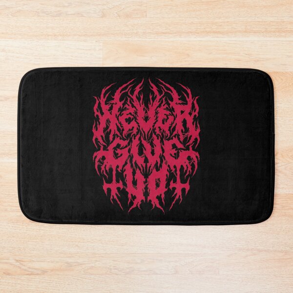 Item preview, Never Give Up - Grunge Aesthetic - 90s Black Metal designed and sold by Nemons.