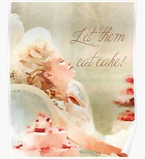 Marie Antoinette: Lass sie Kuchen essen Poster