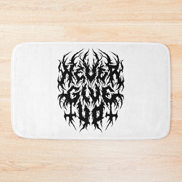 Item preview, Never Give Up - Grunge Aesthetic - 90s Black Metal designed and sold by Nemons.