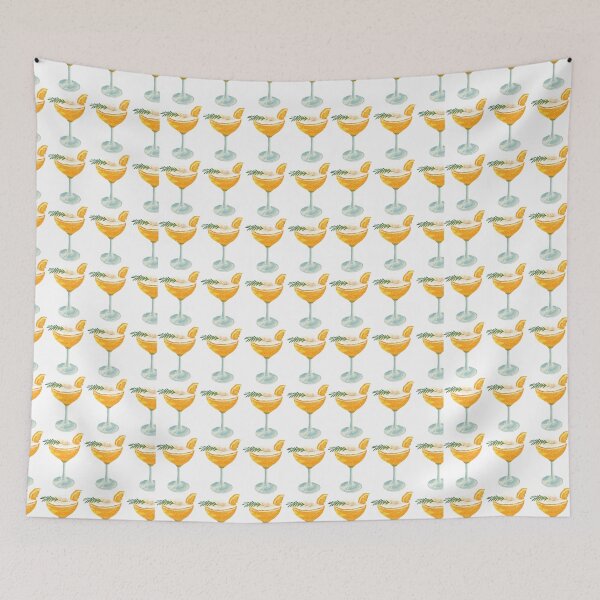 Item preview, Cocktail with Citrus and Herb Pattern designed and sold by Ti-Media.