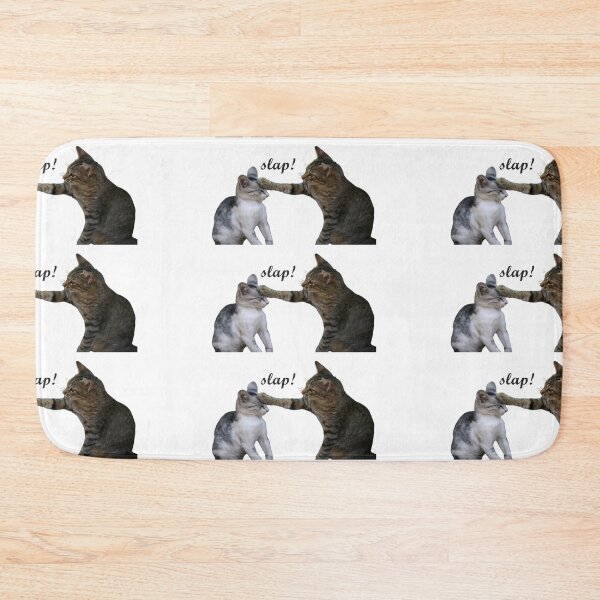 Item preview, Cat slapping cat designed and sold by SnJDesignz.
