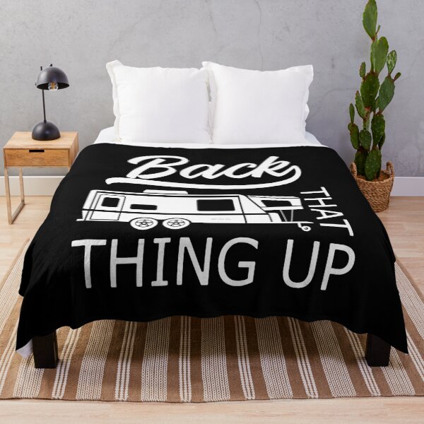 Item preview, Back That Thing Up RV Camper Funny Camping designed and sold by BennetJaco.