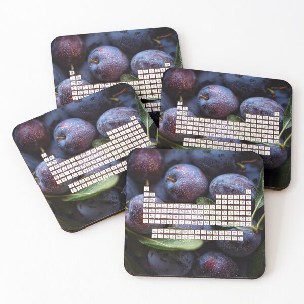 Item preview, Beautiful Plum Periodic Table designed and sold by Simply Lovely Energy.