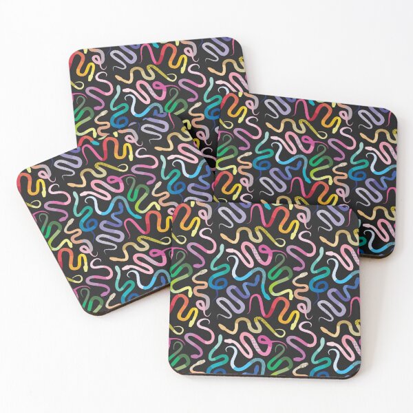 Item preview, Rainbow Snakes designed and sold by cafelab.