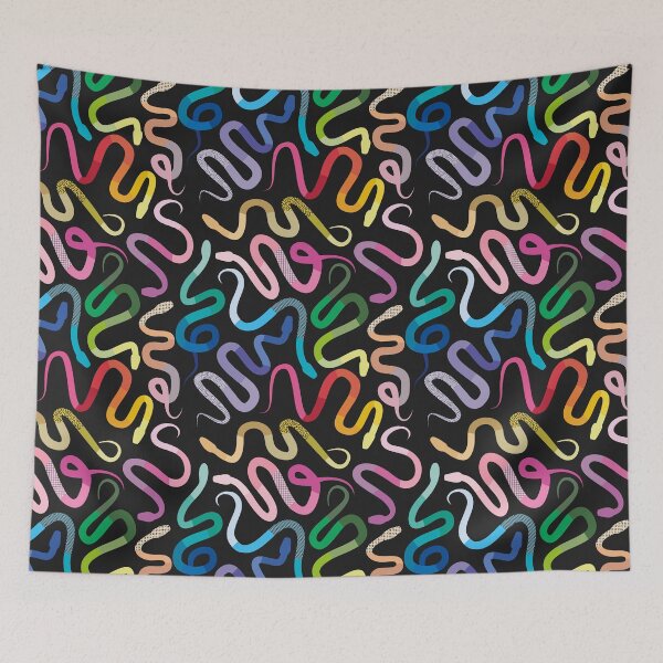 Item preview, Rainbow Snakes designed and sold by cafelab.