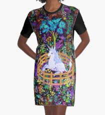 The Last Unicorn in Captivity Graphic T-Shirt Dress