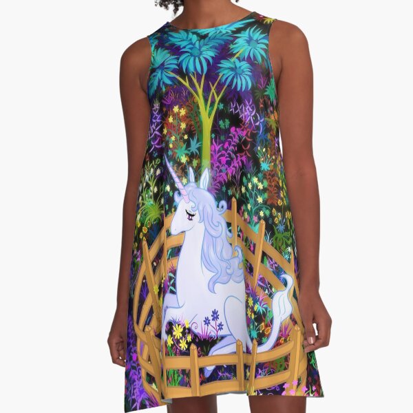 The Last Unicorn in Captivity A-Line Dress
