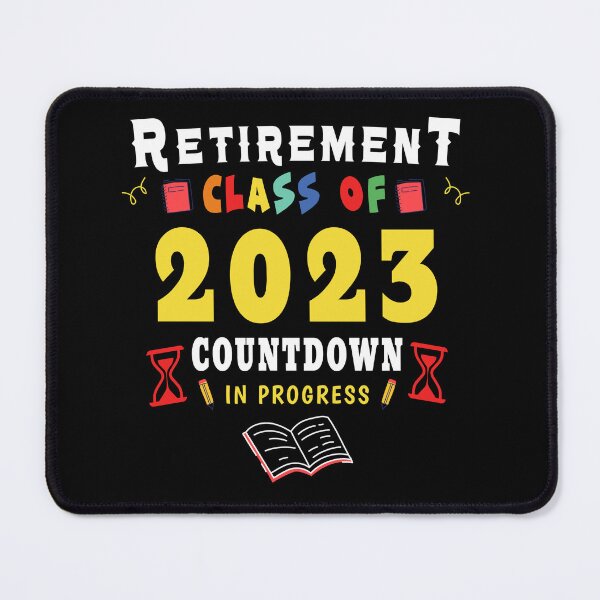 Item preview, Retirement Class Of 2023 Countdown In Progress Teacher Gift designed and sold by ZimbomDesigner.