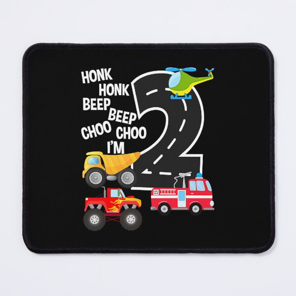 Item preview, Trucks 2nd Birthday Party Toddler I'm 2 Year Old Bday designed and sold by MalloWilli.