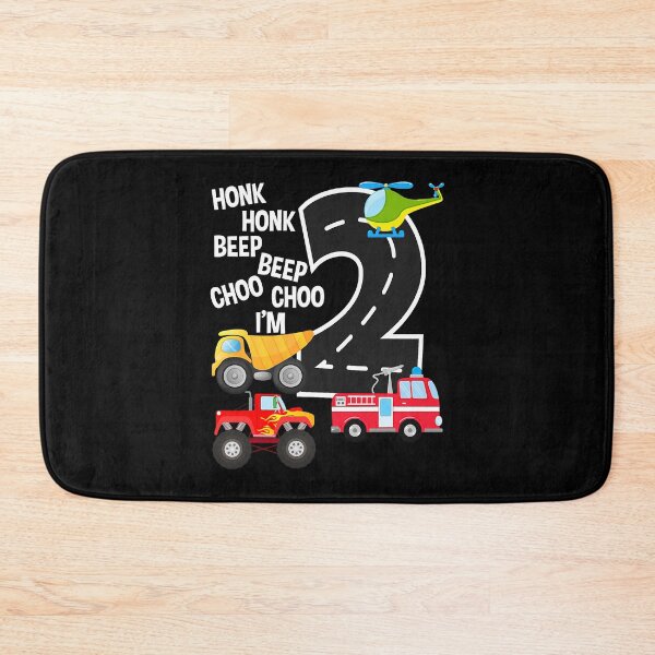 Item preview, Trucks 2nd Birthday Party Toddler I'm 2 Year Old Bday designed and sold by MalloWilli.