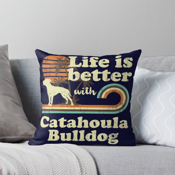 Item preview,  Life is Better with Catahoula Bulldog Vintage designed and sold by rafaeltto.