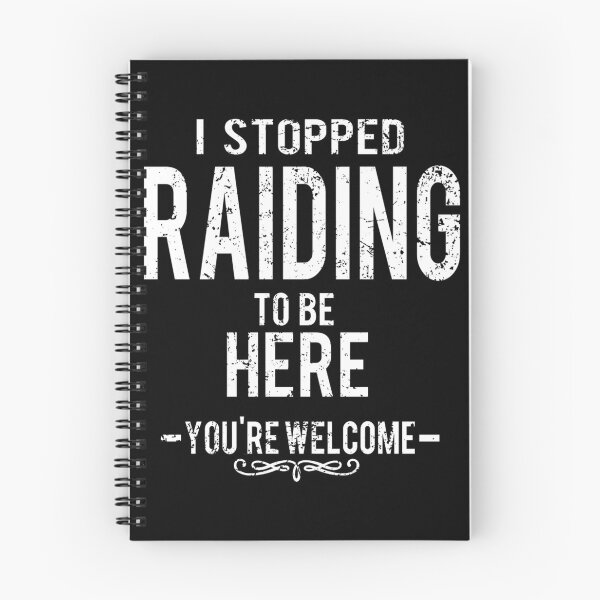 Item preview, Stopped Raiding To Be Here Sarcastic Gamer Classic T-Shirt designed and sold by amberk1cira.