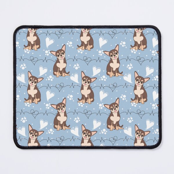 Item preview, LOVE Chocolate Tan Tricolor Chihuahua designed and sold by Lulupainting.