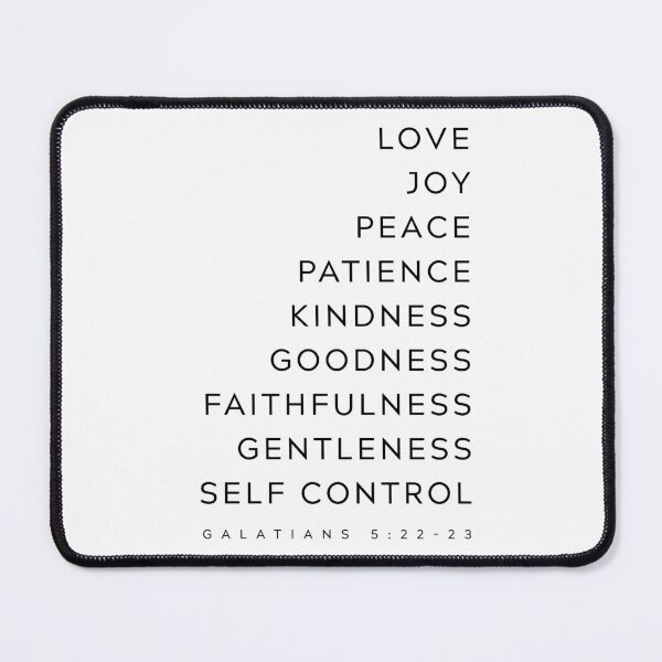 Item preview, Fruit Of The Spirit Bible Verse Home Decor designed and sold by KAMdesignhaus.