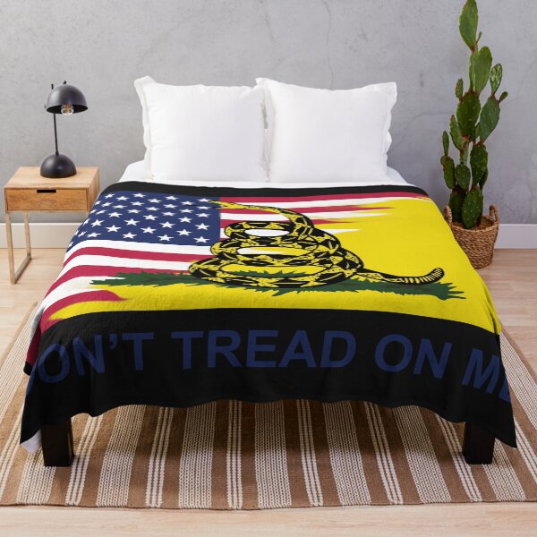 American Gadsden Throw Blanket