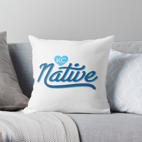 Kansas City Tshirt Throw Pillow