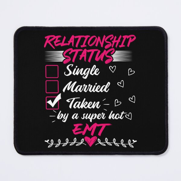 Item preview, Funny His and Her Gift Idea EMT Relationship Status designed and sold by haselshirt.