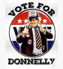 vote for Donnelly Poster