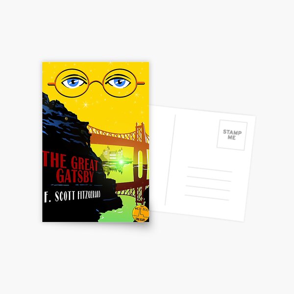 Item preview, Retro The Great Gatsby Travel Poster designed and sold by Olivia McNeilis.
