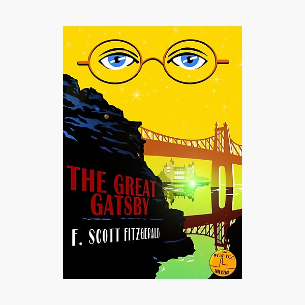 Item preview, Retro The Great Gatsby Travel Poster designed and sold by Olivia McNeilis.