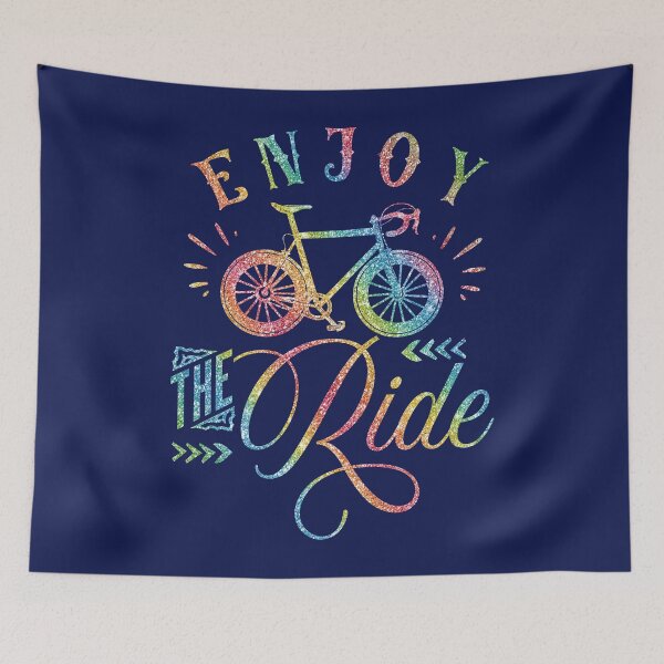 Item preview, Enjoy The Ride Faux Rainbow Glitter designed and sold by MollySky.