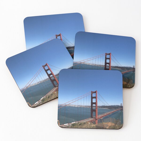 Item preview, San Francisco - Panorámica del Puente Golden Gate designed and sold by Disparate Thoughts.